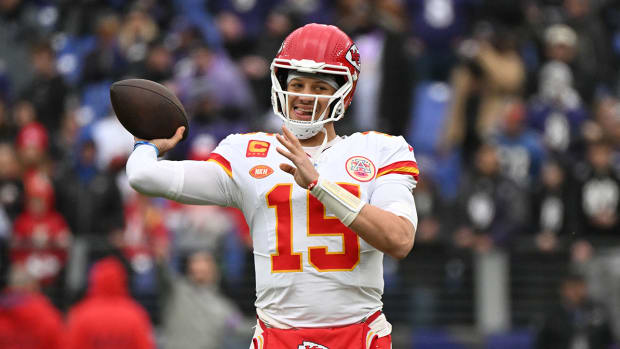 Kansas City Chiefs quarterback Patrick Mahomes